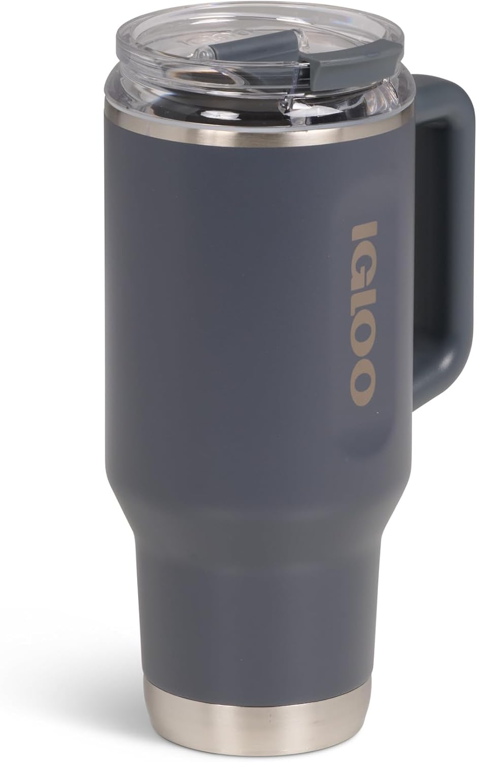 IGLOO TRAVEL MUG 32 tazza termica 900ml in acciaio inox con cannuccia – borraccia ermetica adatta a bevande gassate, senza…