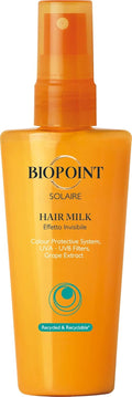 Biopoint Solaire - Hair Milk, Spray Protezione Solare per Capelli, Azione Idratante e Nutriente, Texture Invisibile, Dona…