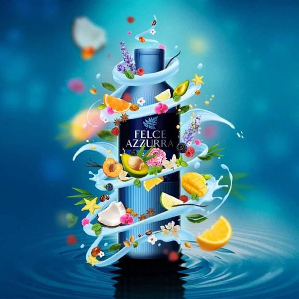 Felce Azzurra - Bagnoschiuma Profumato Classico, Bagno Schiuma Detergente Delicato Idratante per Pelle Morbida con…