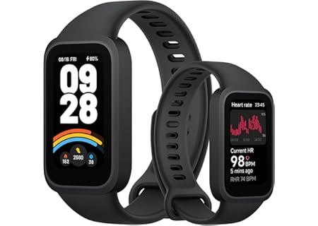 XIAOMI Smart Band 9 Active, Schermo TFT 1.47", Monitoraggio Salute: SpO2, Frequenza Cardiaca, Sonno e Stress, 50 modalità…