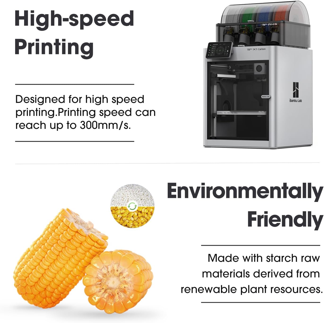 eSUN Filamento's PLA is durable and resistant to warping.