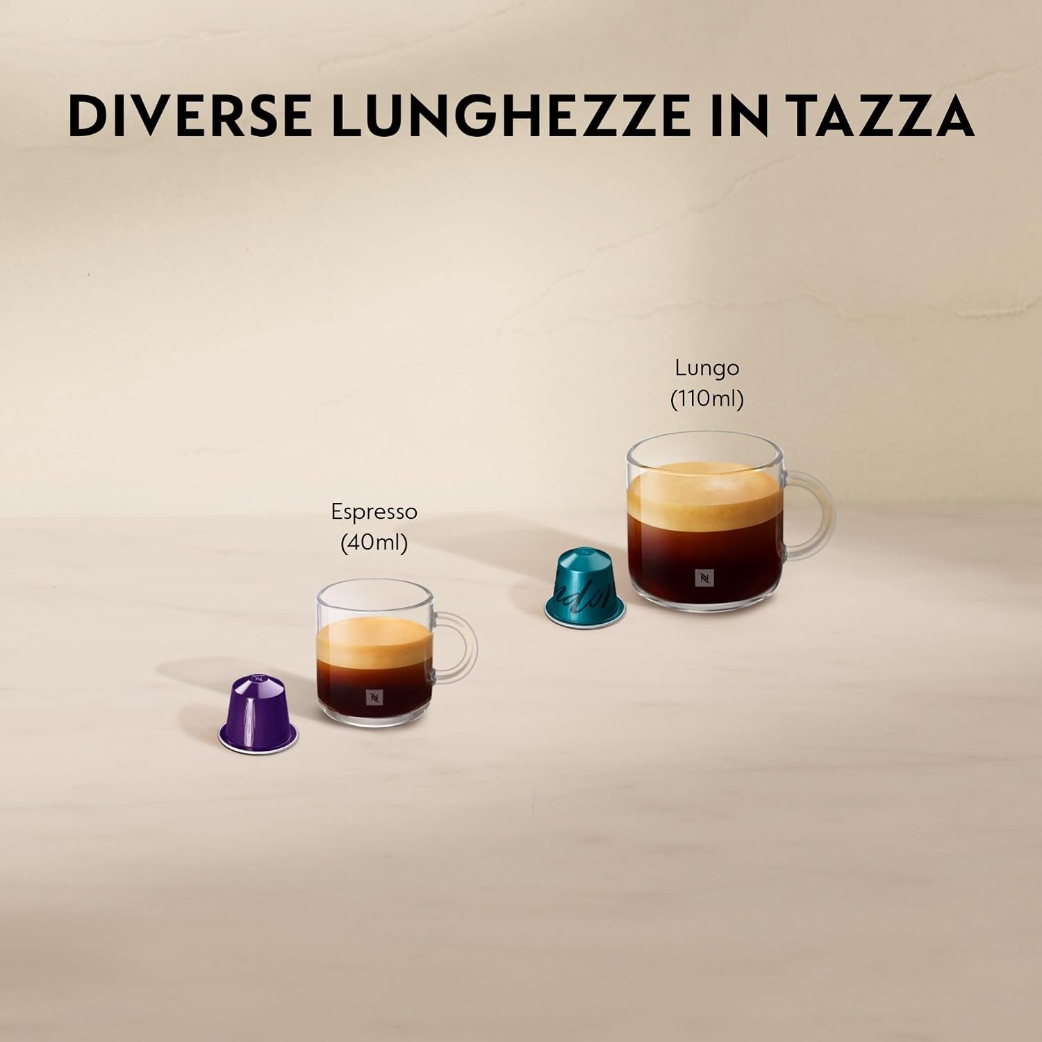 Nespresso Inissia EN80.B Macchina per Caffè Espresso, Black