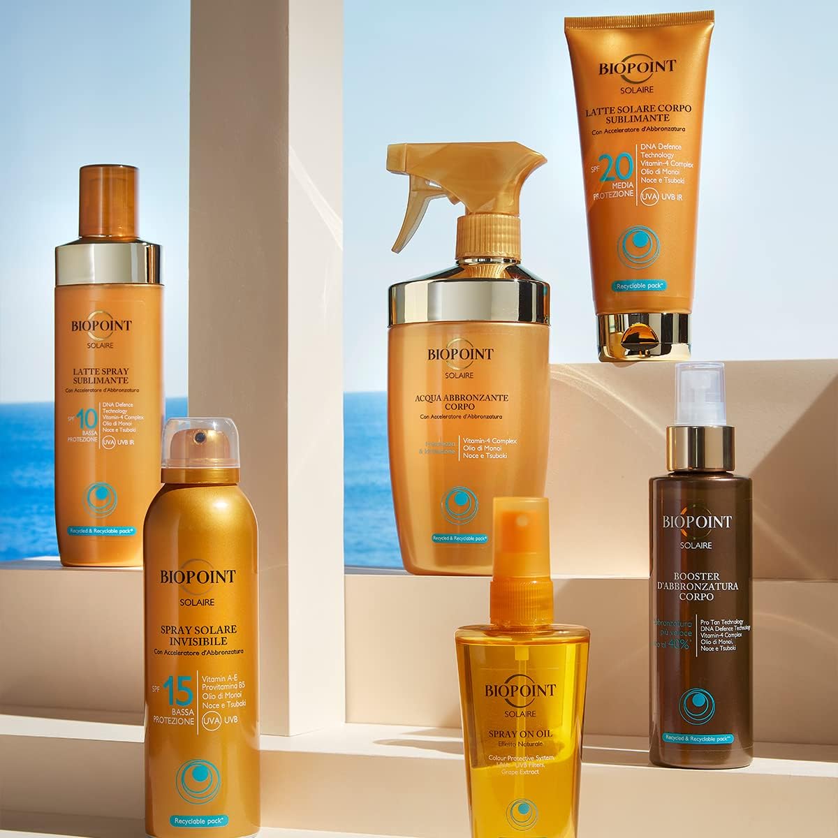 Biopoint Solaire - Hair Milk, Spray Protezione Solare per Capelli, Azione Idratante e Nutriente, Texture Invisibile, Dona…