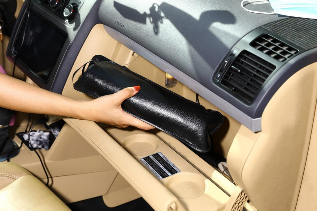 Parasole Auto Interno, Ombrello Parasole per Auto SUV Camion, Disegno Brevettato (125X65cm Per Auto Piccolo)