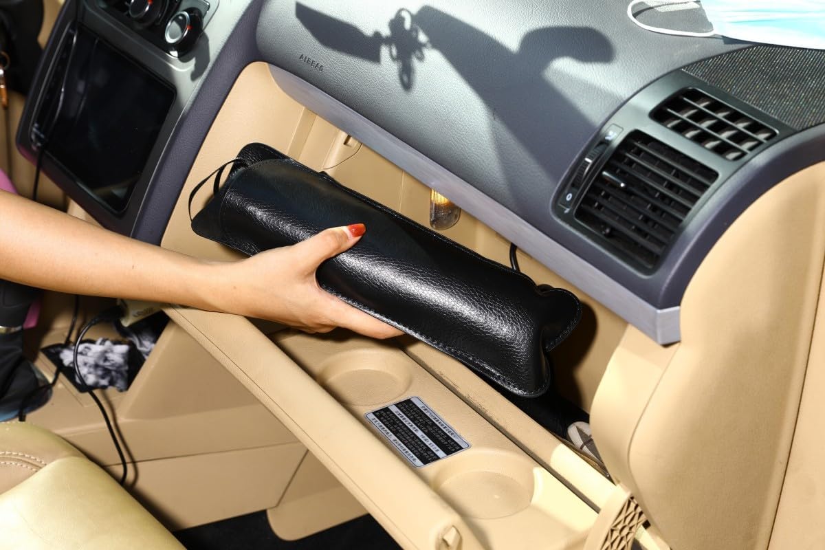 Parasole Auto Interno, Ombrello Parasole per Auto SUV Camion, Disegno Brevettato (125X65cm Per Auto Piccolo)
