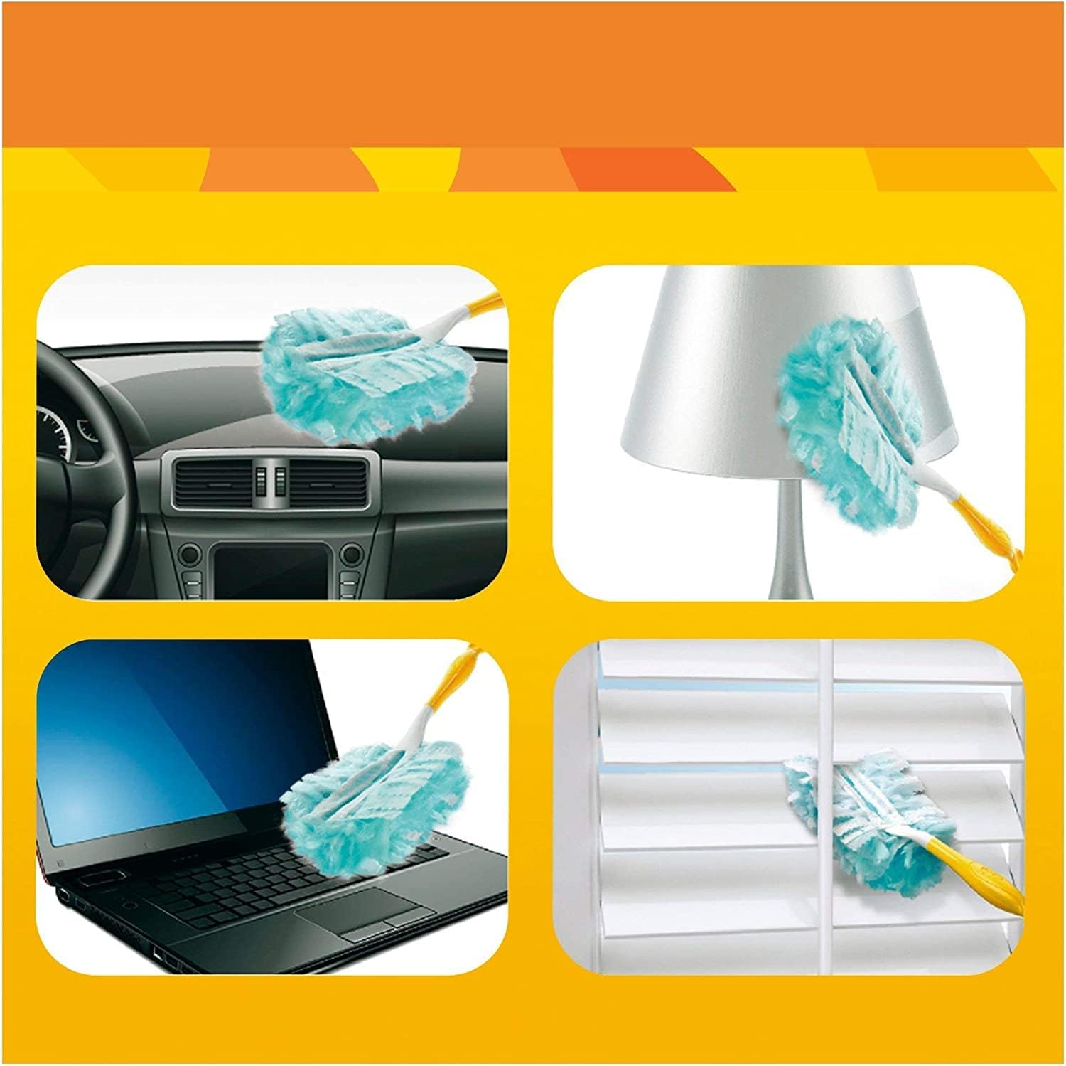 Risultati incredibili con il Swiffer Duster Ricariche: polvere e peli capelli eliminati