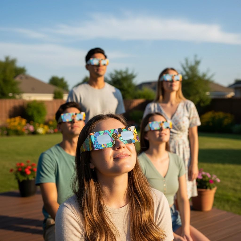 Absolute Eclipse Occhiali Eclissi Solare Certificati ISO 12312-2 CE | Occhiali per Vedere Eclissi 12 Agosto 2026 | Produttore…