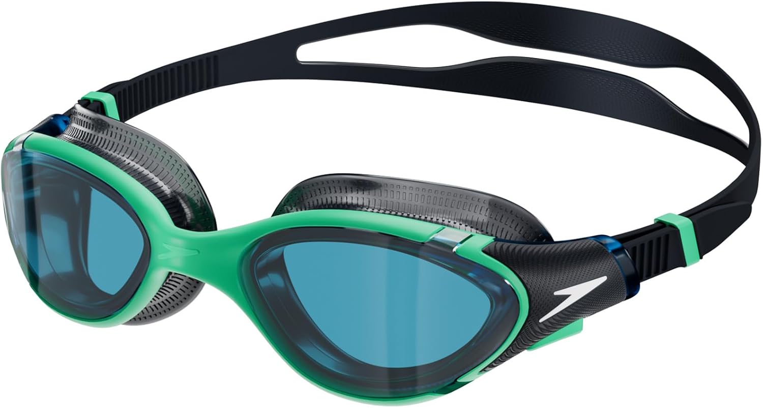 Design ergonomico degli occhialini Speedo Biofuse 2.0 che si adatta perfettamente alla forma del viso maschile e femminile.