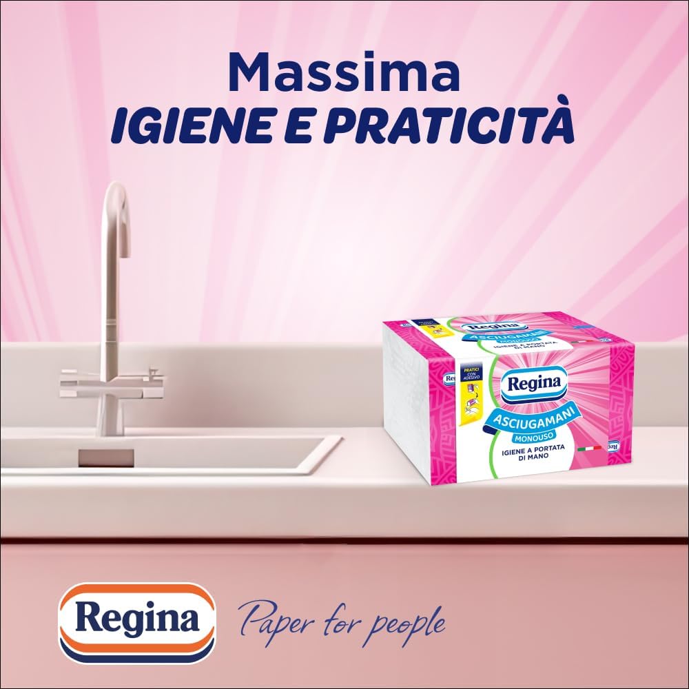 Asciugamani monouso Regina, la scelta migliore per il tuo comfort e l'igiene