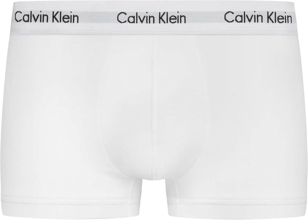 Calvin Klein Boxer Uomo, Hüft-Shorts, Alta qualità Baumwoll-Unterhosen per Uomo, con Stretch-Anteil, Elasticizzati Colorati, 3er…