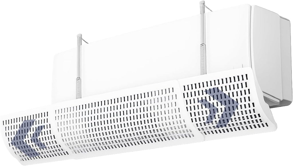 ERRECOM Flowy Deflettore Condizionatore Universale per Split – Regolabile in Altezza, Larghezza e inclinazione, Migliora…