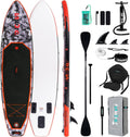 FunWater Sup Gonfiabile Portatile: Tavola Gonfiabile, Pinne, Pompa, Pagaia, Zaino e Guinzaglio di Sicurezza-Ideale per Adulti e…