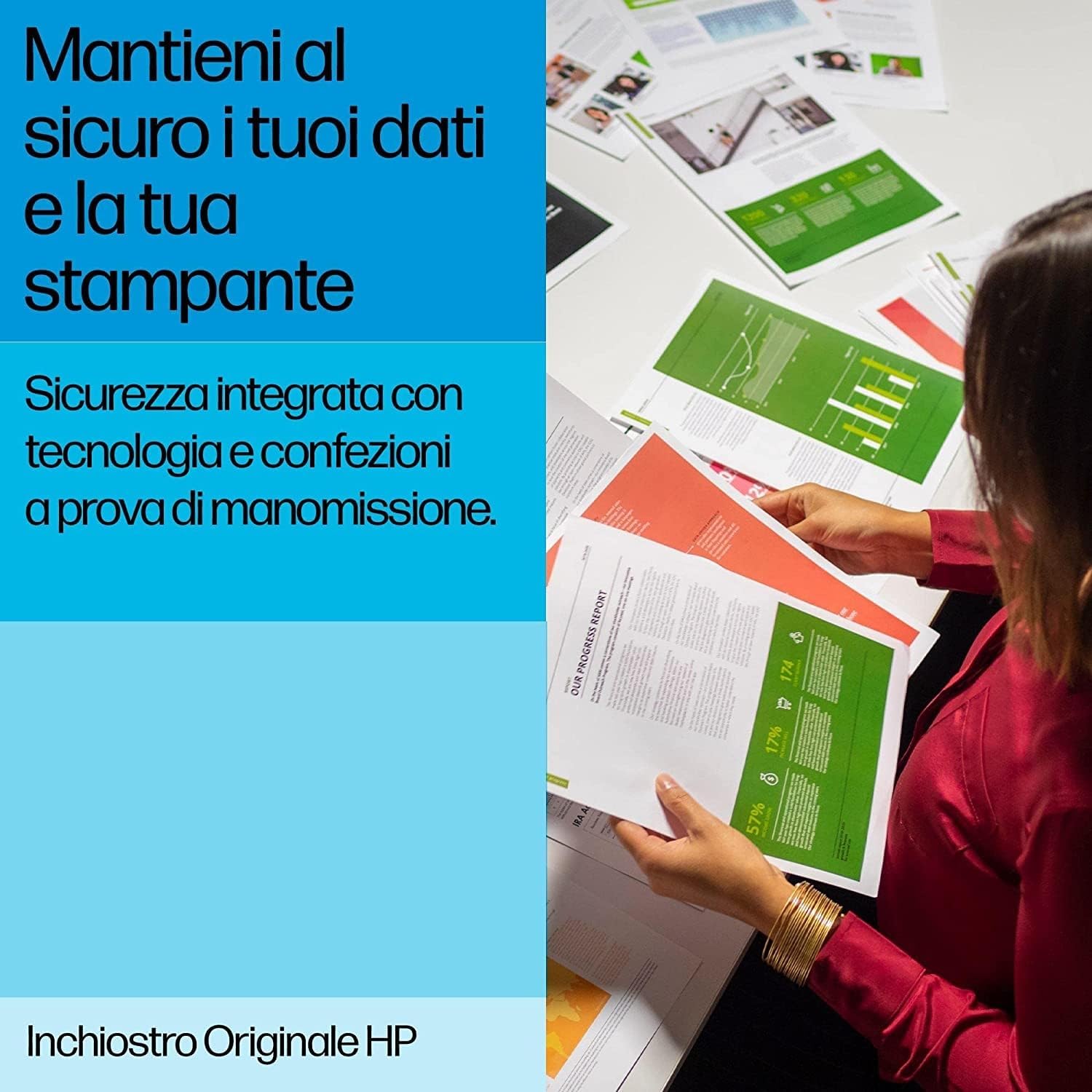 HP 305 Nero, 3YM61AE, Cartuccia Originale da 120 Pagine, Compatibile con Stampanti HP DeskJet serie 2700, 4100, HP…