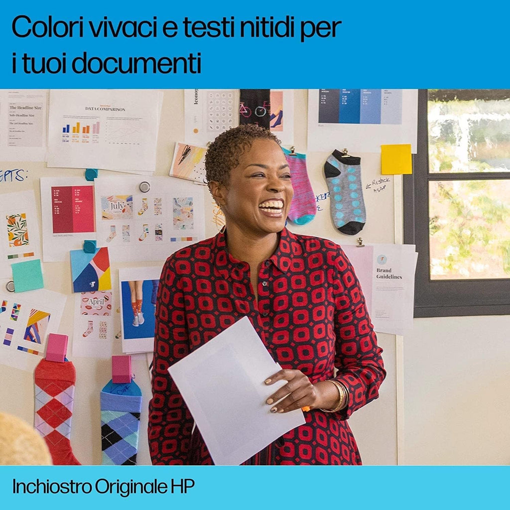 HP 305 Nero, 3YM61AE, Cartuccia Originale da 120 Pagine, Compatibile con Stampanti HP DeskJet serie 2700, 4100, HP…