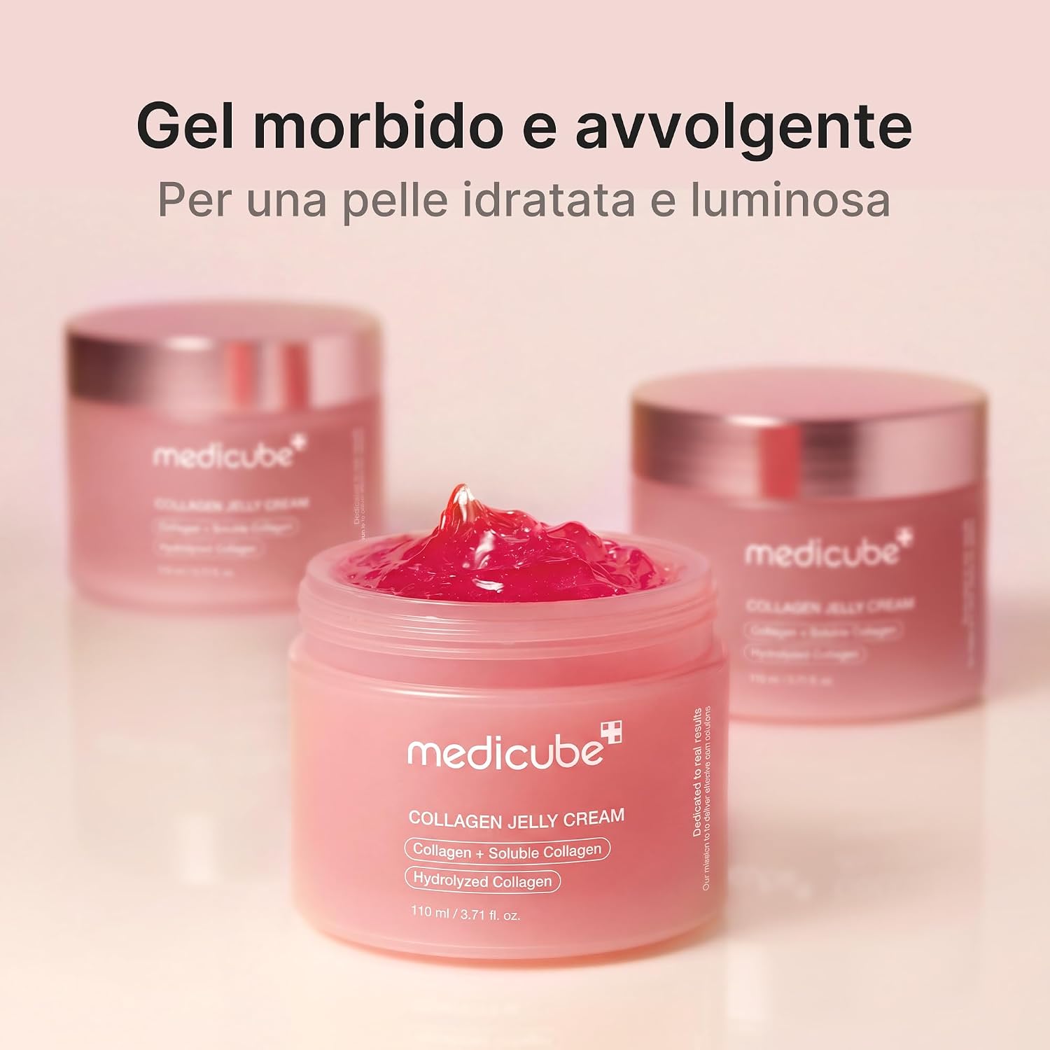 medicube Collagen Jelly Cream - Crema Viso con Collagene Idrolizzato, Niacinamide e Acido Ialuronico Per un effetto…