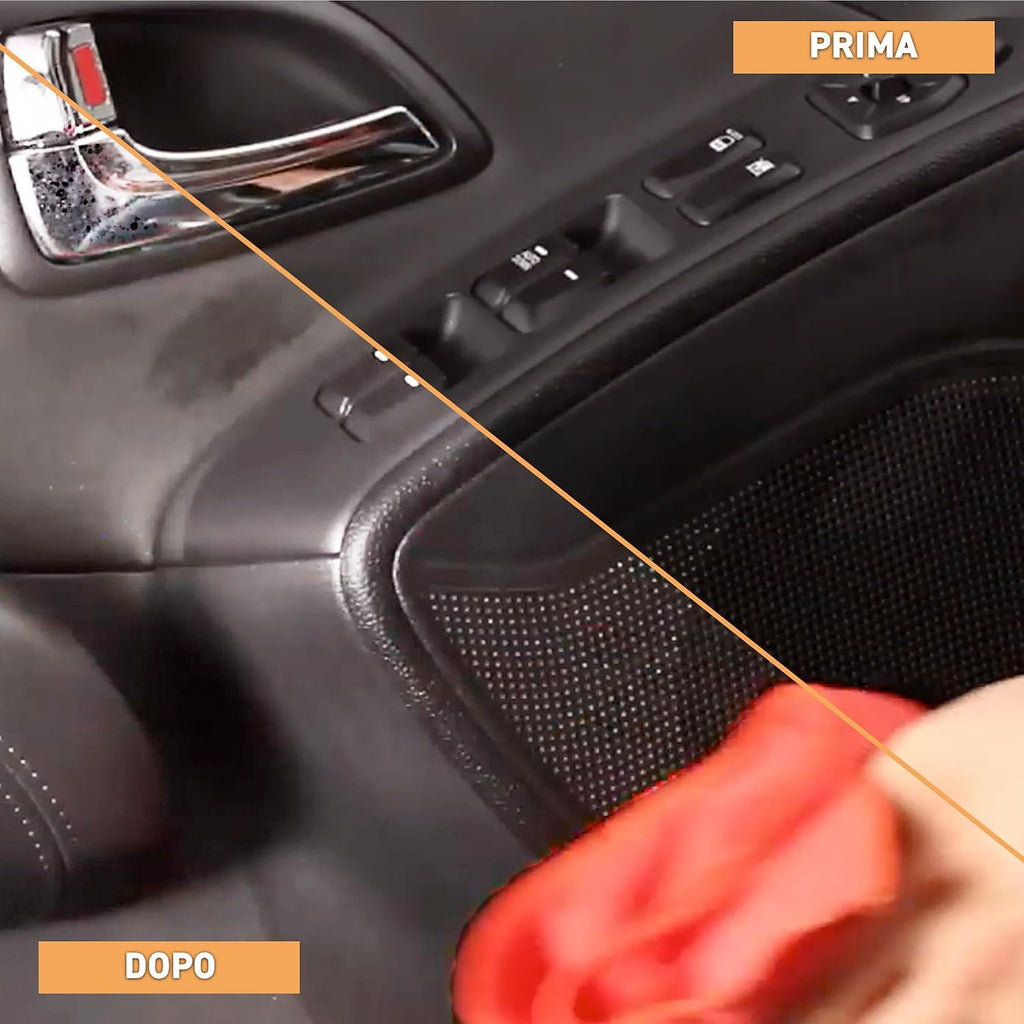 Ma-Fra Trattamento 3in1 Plastiche, Pulisce, Ravviva e Protegge Parti Interne dell'Auto, Ideale per Cruscotti e Guarnizioni, Crea…