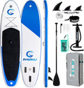 FunWater Sup Gonfiabile Portatile: Tavola Gonfiabile, Pinne, Pompa, Pagaia, Zaino e Guinzaglio di Sicurezza-Ideale per Adulti e…