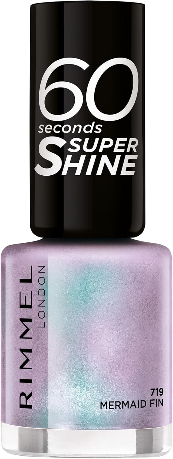 60 Seconds Super Shine Esmalte De Uñas #719-Mermaid Fin 8 Ml Cura della persona e salute