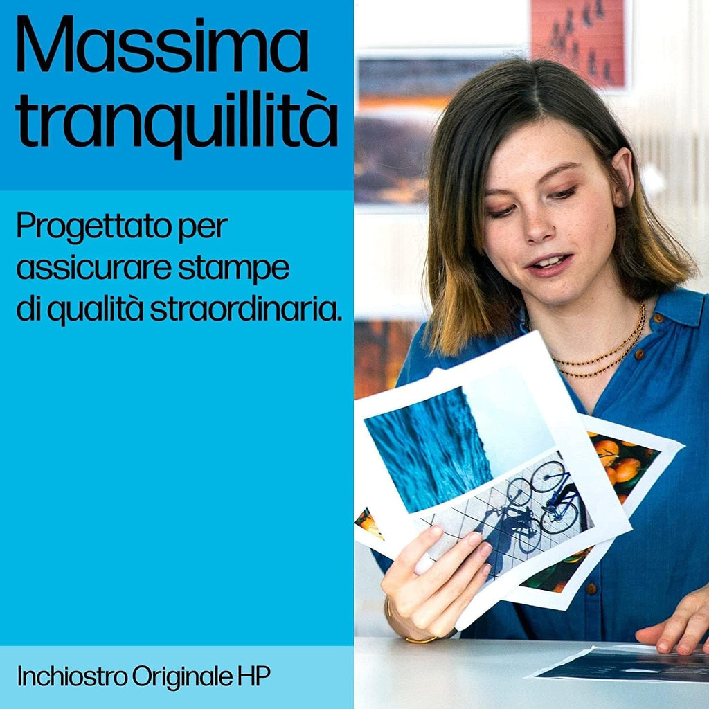 HP 305 Nero, 3YM61AE, Cartuccia Originale da 120 Pagine, Compatibile con Stampanti HP DeskJet serie 2700, 4100, HP…