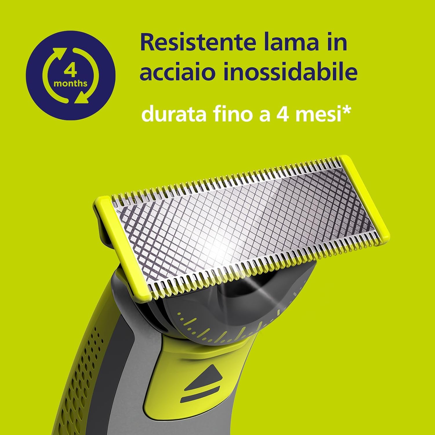 Philips OneBlade Original 360 lame, compatibili con tutti i modelli OneBlade e OneBlade Pro, 2 pezzi (modello QP420/60)