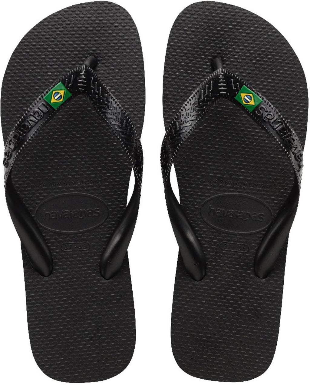 Confezione originale e cartellino delle infradito Havaianas Top Brasil unisex per dropshipping.