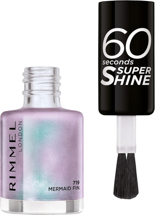 60 Seconds Super Shine Esmalte De Uñas #719-Mermaid Fin 8 Ml Cura della persona e salute