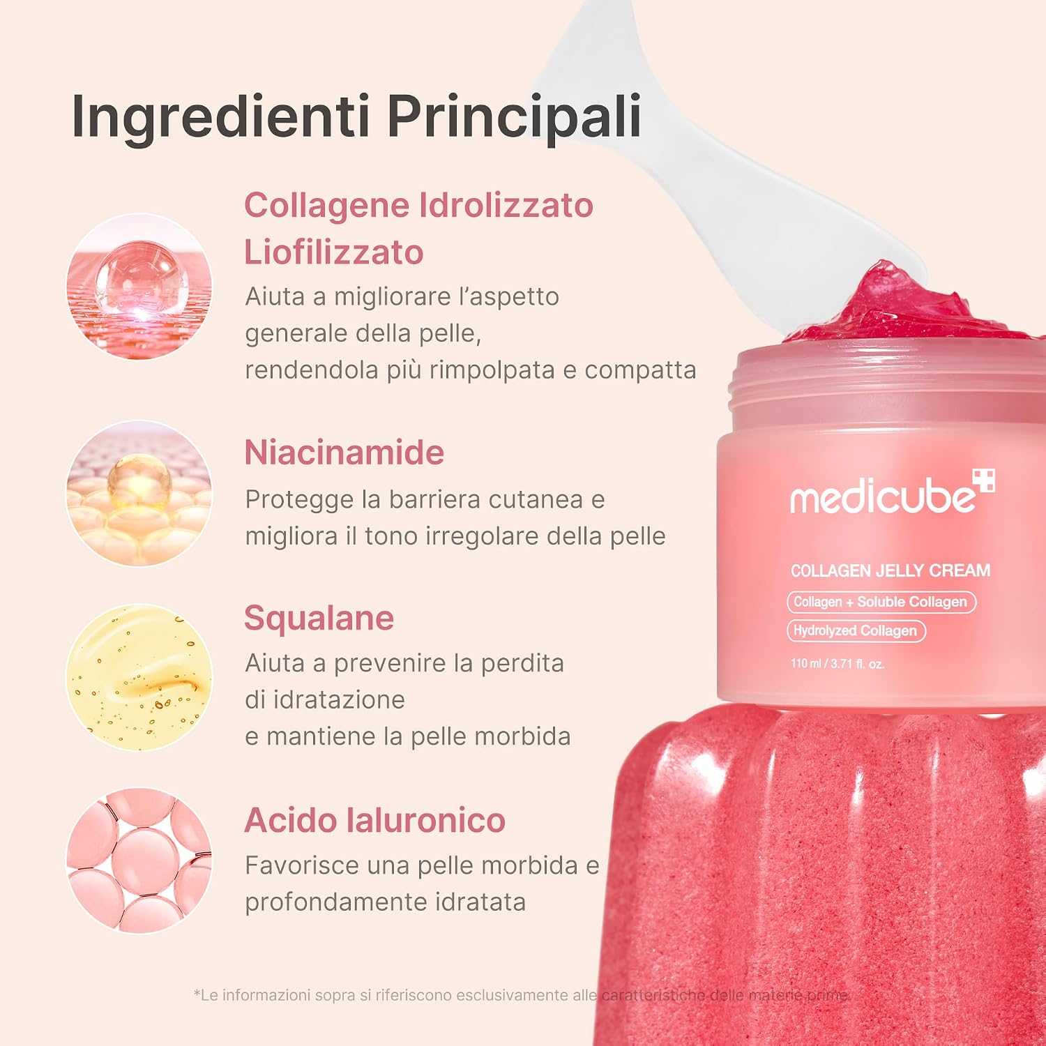 medicube Collagen Jelly Cream - Crema Viso con Collagene Idrolizzato, Niacinamide e Acido Ialuronico Per un effetto…