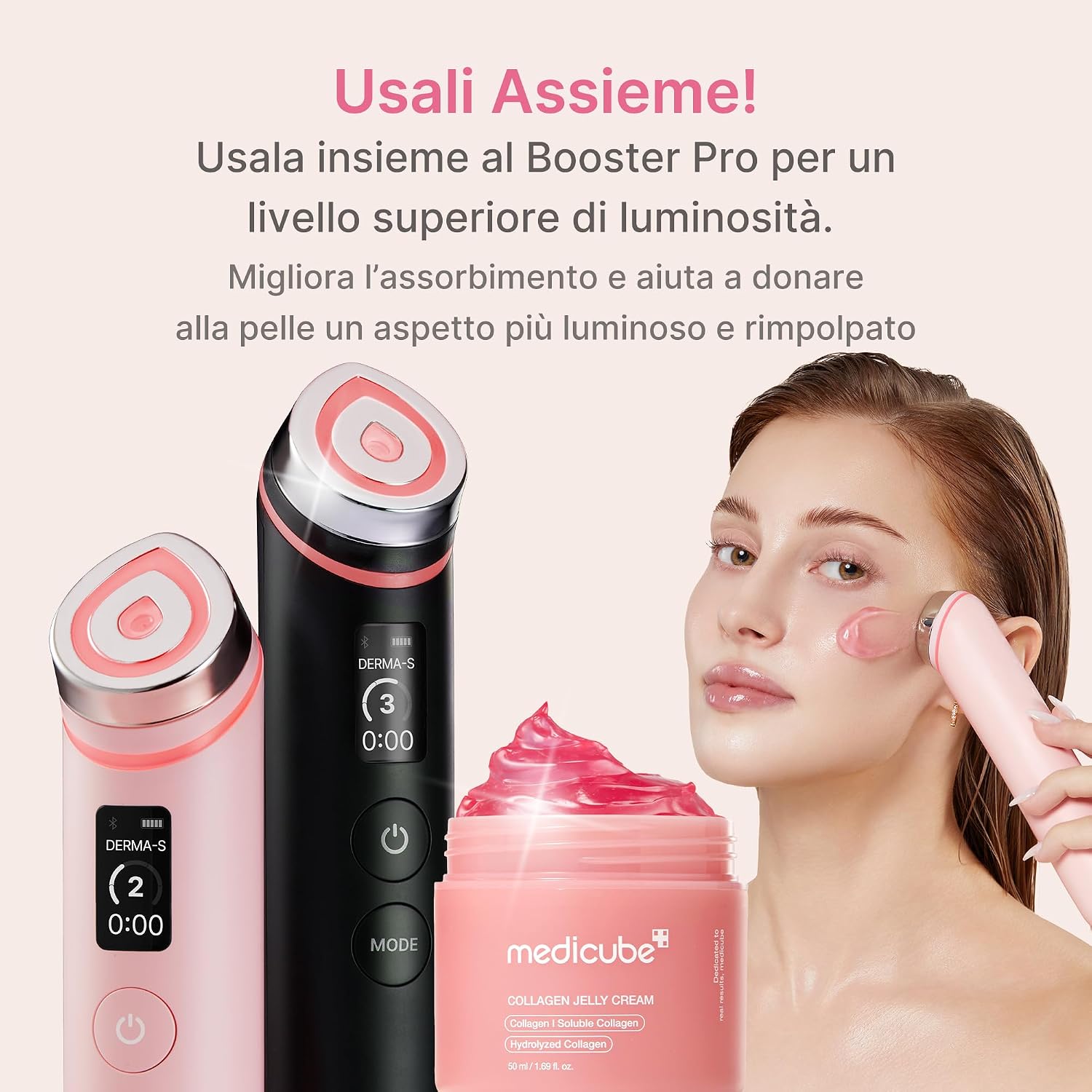 medicube Collagen Jelly Cream - Crema Viso con Collagene Idrolizzato, Niacinamide e Acido Ialuronico Per un effetto…