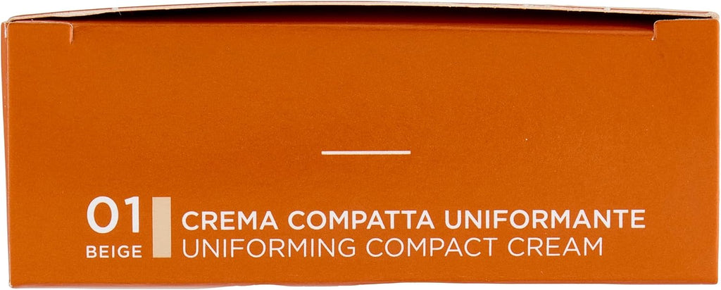 Rilastil Sun System - Base compatta con Spf 50+, corregge le imperfezioni e unifica il tono, resistente all'acqua