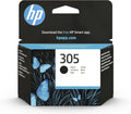 HP 305 Nero, 3YM61AE, Cartuccia Originale da 120 Pagine, Compatibile con Stampanti HP DeskJet serie 2700, 4100, HP…