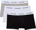 Calvin Klein Boxer Uomo, Hüft-Shorts, Alta qualità Baumwoll-Unterhosen per Uomo, con Stretch-Anteil, Elasticizzati Colorati, 3er…