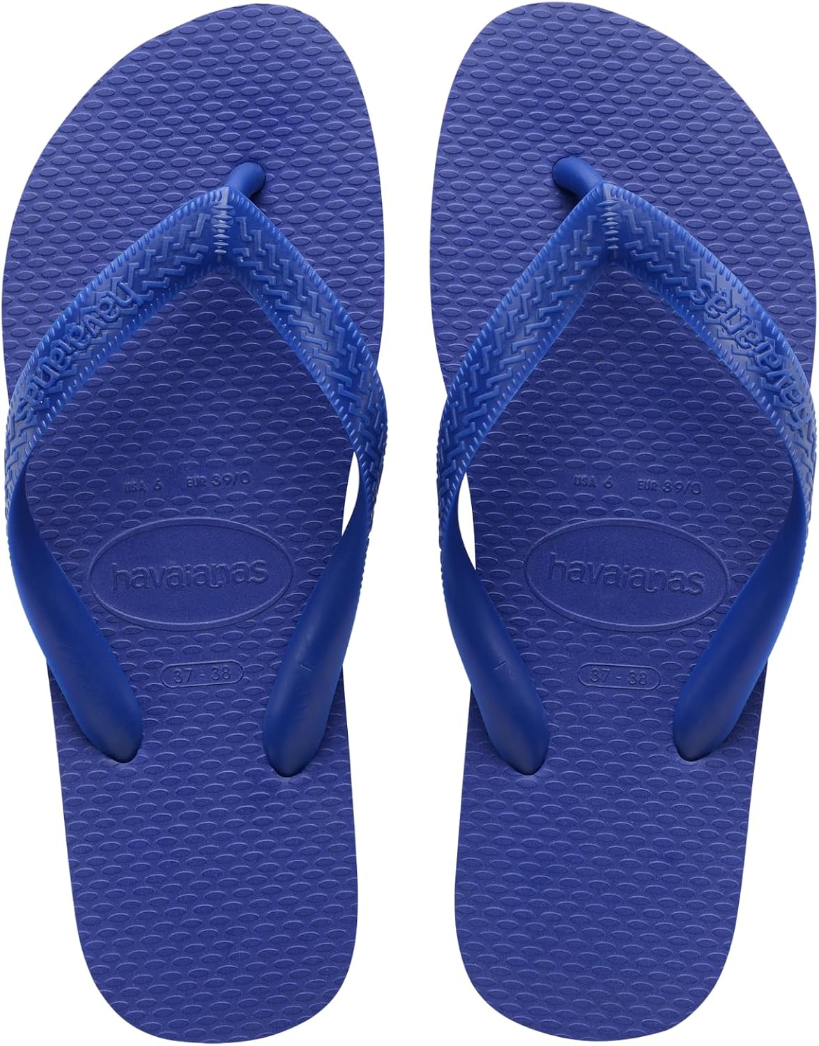 Confezione originale e dettagli del cartellino di autenticità delle infradito Havaianas Top.