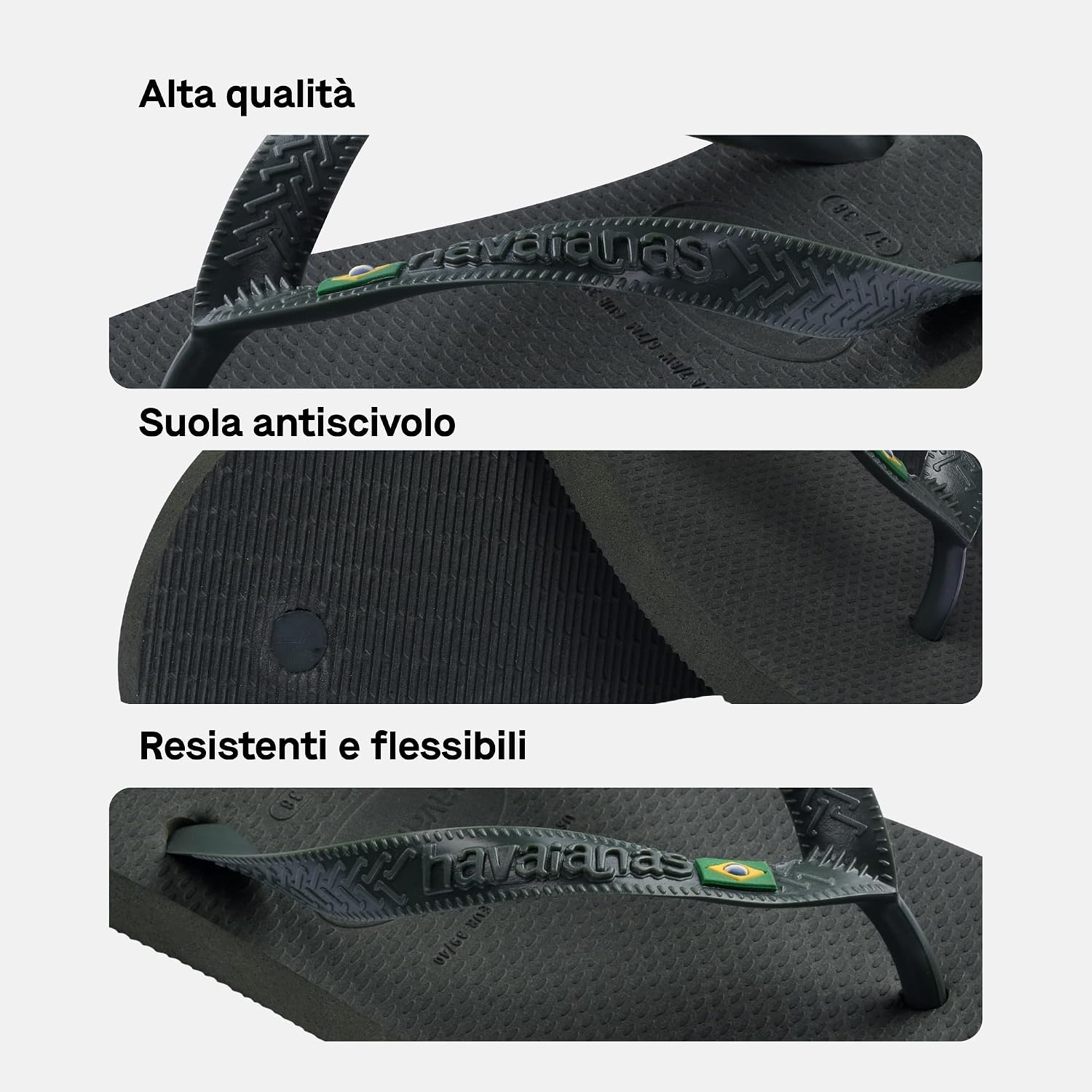 Havaianas Top Brasil Unisex Adulto Infradito