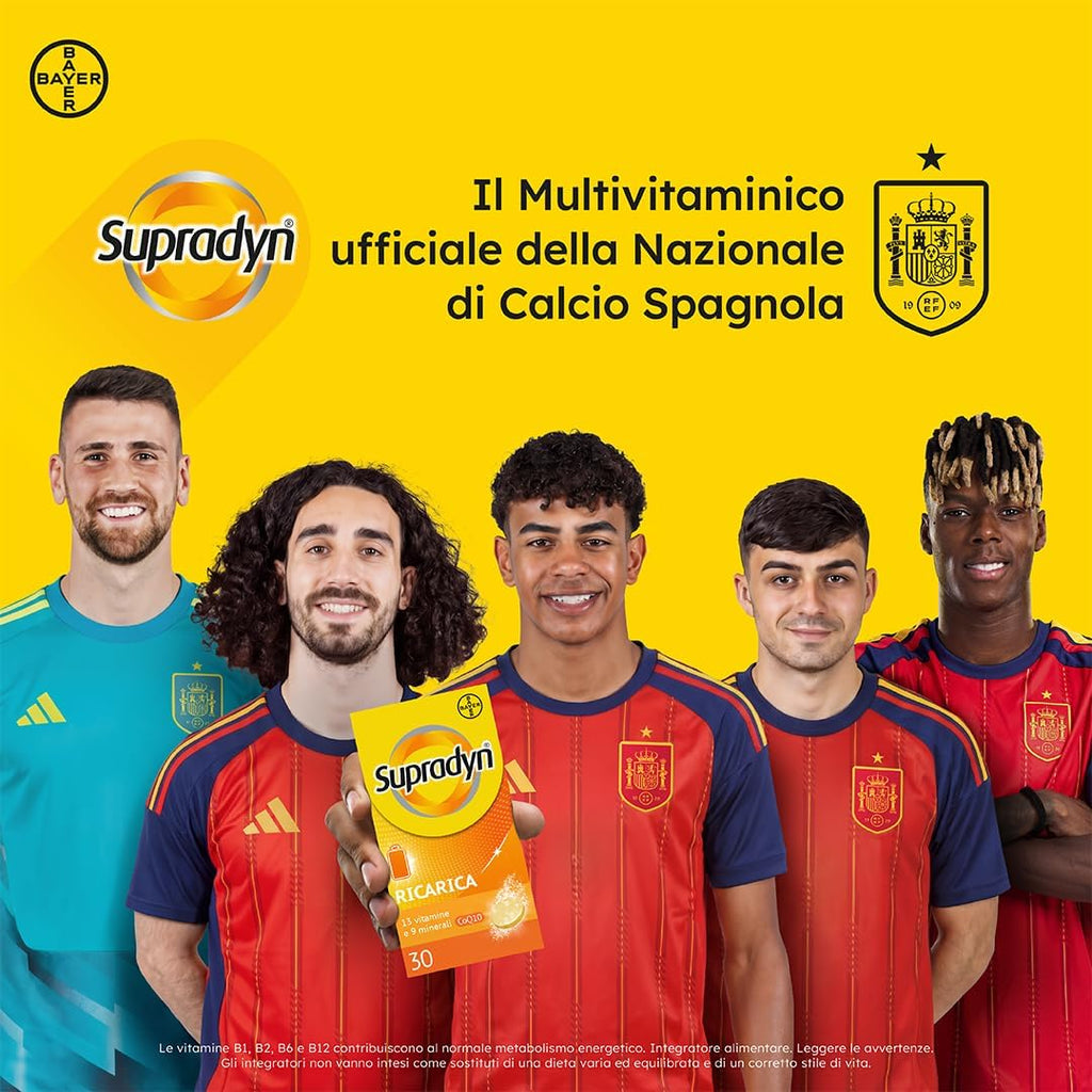 Supradyn Magnesio e Potassio Integratore Multivitaminico con Vitamine B, Vitamina C e Sali Minerali per Stanchezza, Caldo e…
