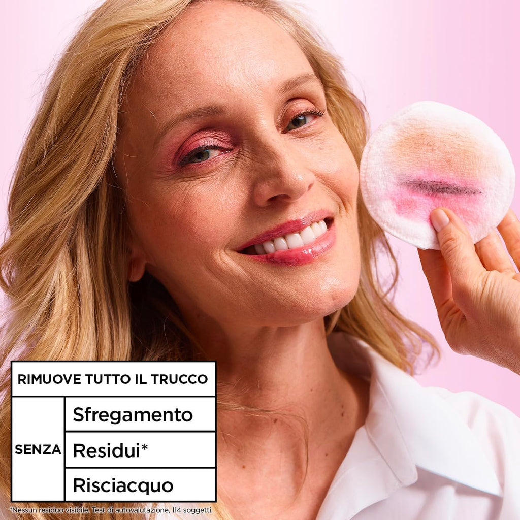 Garnier SkinActive Acqua Micellare Tutto in 1, Per Pelli Sensibili, 100% del Trucco Rimosso, Pelle Detersa e Idratata per 12H, Senza Residui…