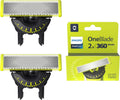 Philips OneBlade Original 360 lame, compatibili con tutti i modelli OneBlade e OneBlade Pro, 2 pezzi (modello QP420/60)