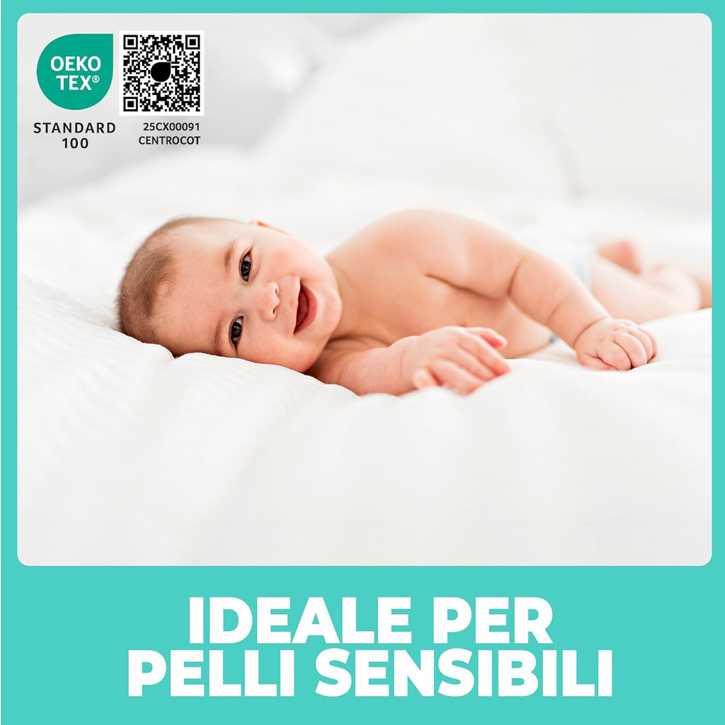 Coprimaterasso Matrimoniale Impermeabile 160x190 cm Lenzuolo con Angoli Bianco in Cotone e Microfibra Protezione…