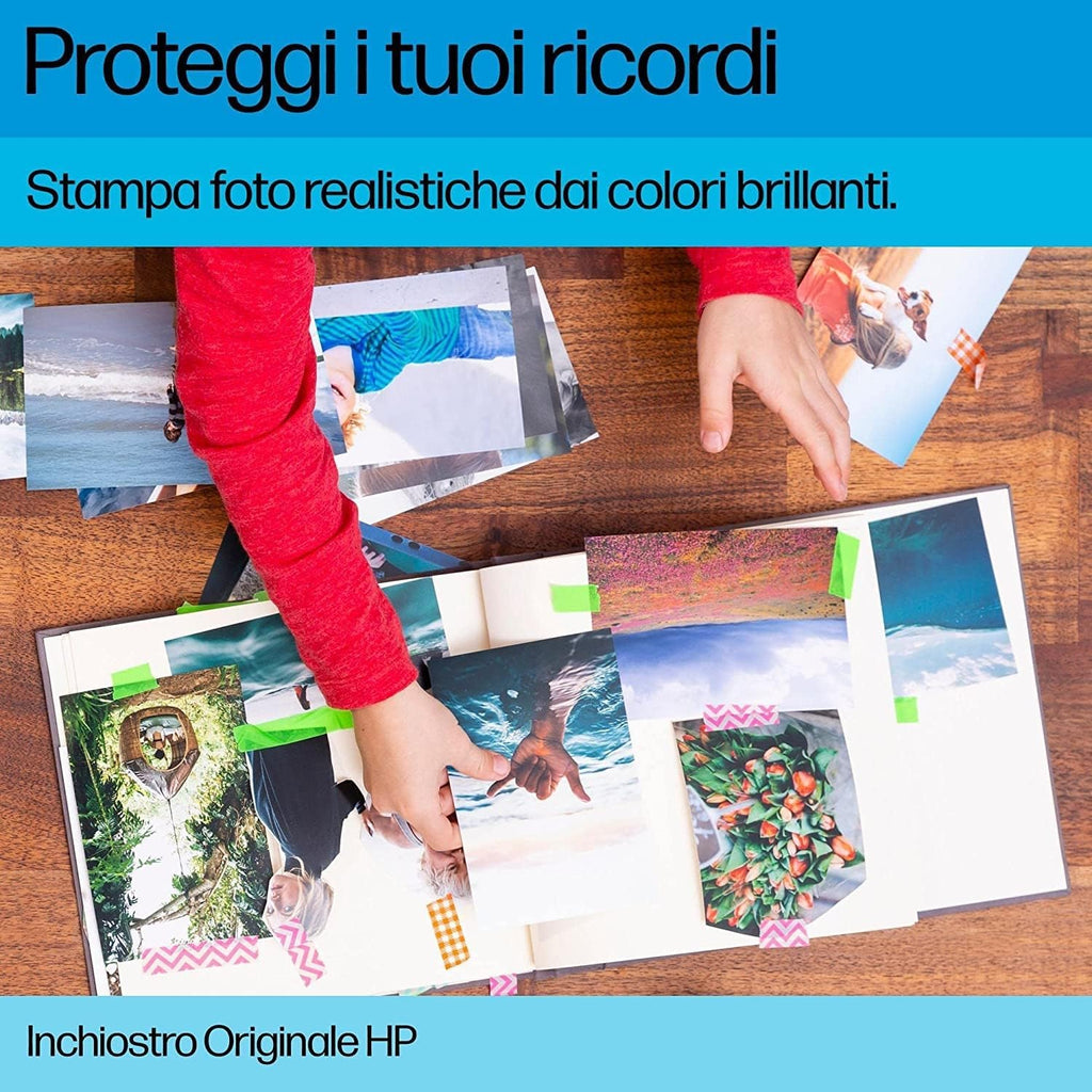 HP 305 Nero, 3YM61AE, Cartuccia Originale da 120 Pagine, Compatibile con Stampanti HP DeskJet serie 2700, 4100, HP…