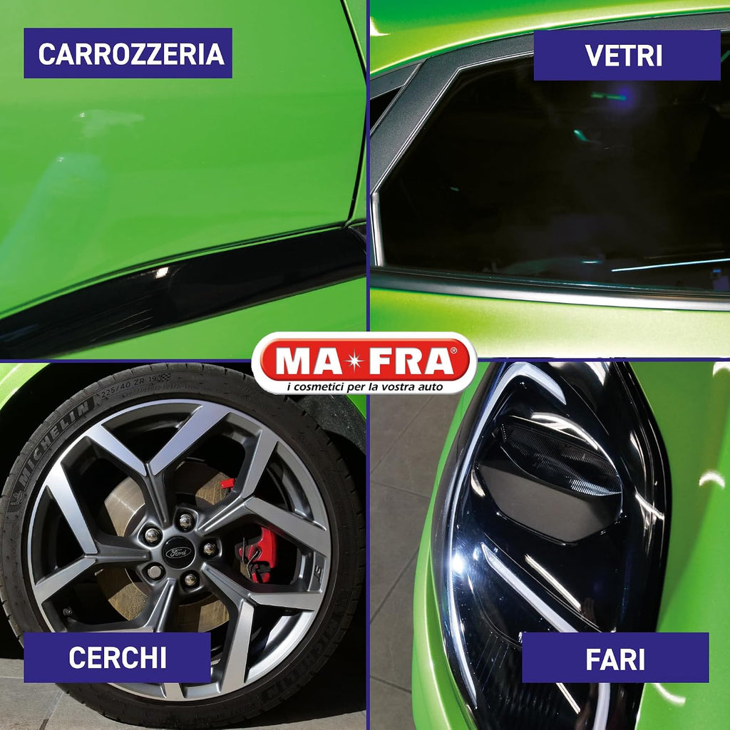 Ma-Fra, Super Dryer, Panno in Microfibra Ultra-Assorbente per una Asciugatura Perfetta di Tutte le Superfici Esterne dell'Auto, Non…