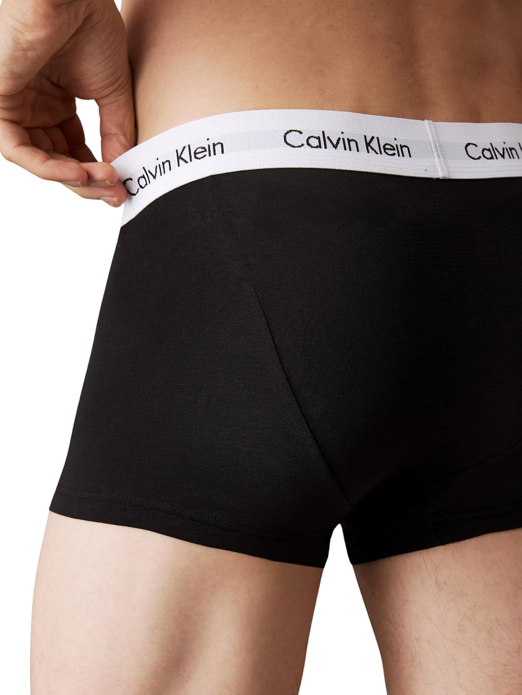 Calvin Klein Boxer Uomo, Hüft-Shorts, Alta qualità Baumwoll-Unterhosen per Uomo, con Stretch-Anteil, Elasticizzati Colorati, 3er…