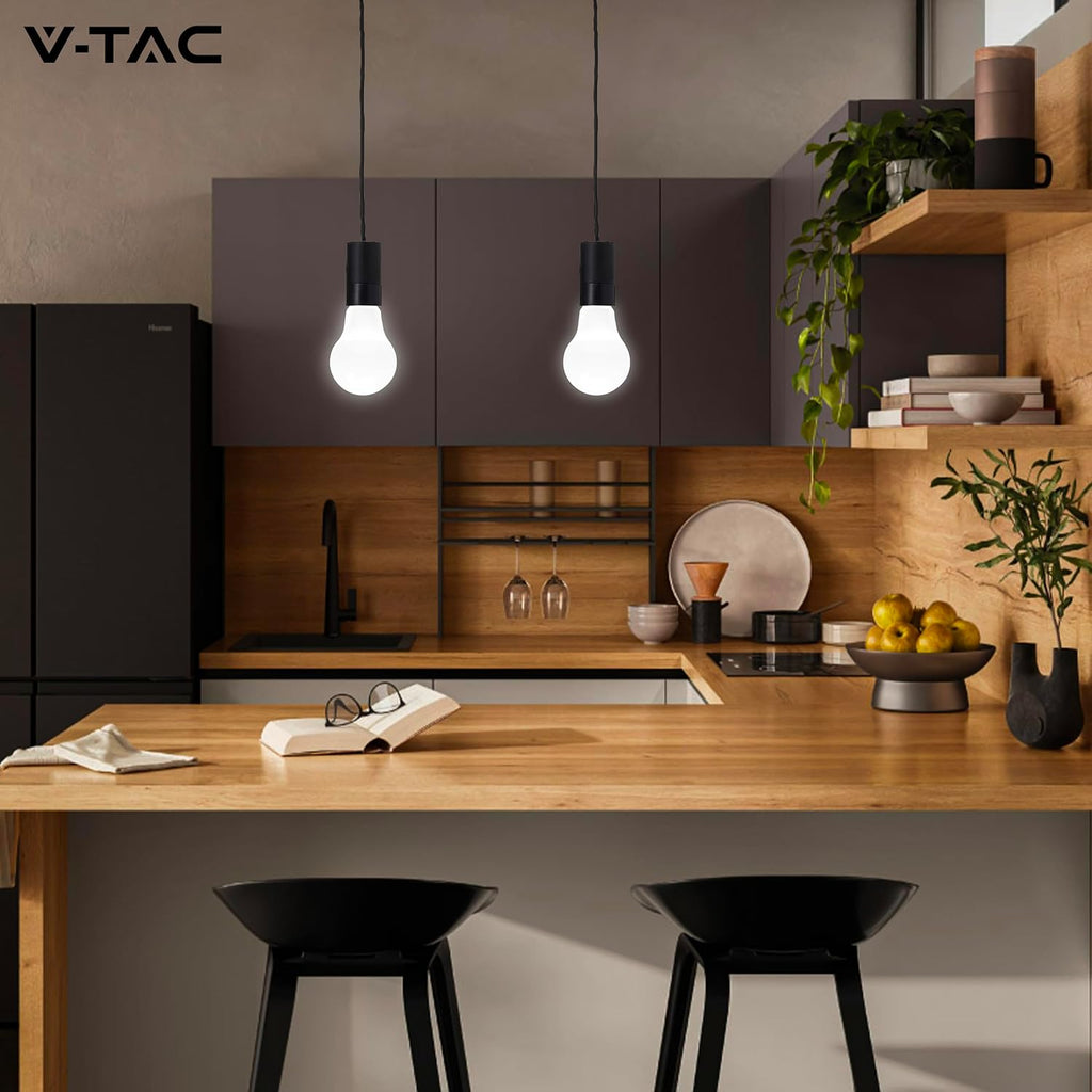 V-TAC 10x Lampadine LED E27 da 8,5W - [ ALTISSIMA EFFICIENZA ] - A60 - (Equivalenti a 60W)…