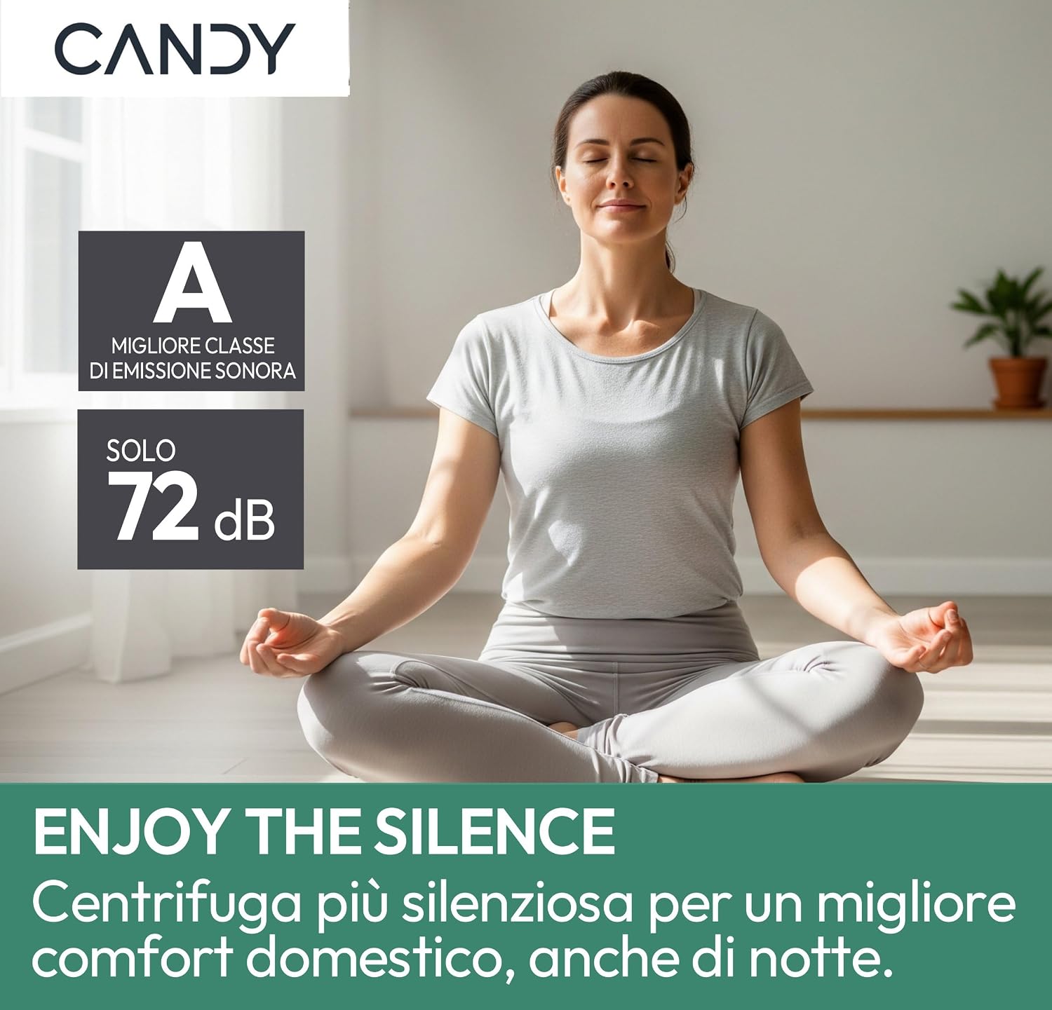 Candy ProWash 300 Lavatrice Slim 7 Kg, 1200 Giri, Classe A-15%, Bianca | Motore Inverter, Cicli…