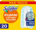 Swiffer Duster Piumini Cattura Polvere, 20 Piumini, Cattura e Intrappola Polvere e Sporco, Raggiunge I Punti più Difficili…
