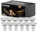 Lampadine LED GU10 Novapollo Non Dimmerabili, 2.4W (Equivalenti a 35W), 2700K Luce Calda,…