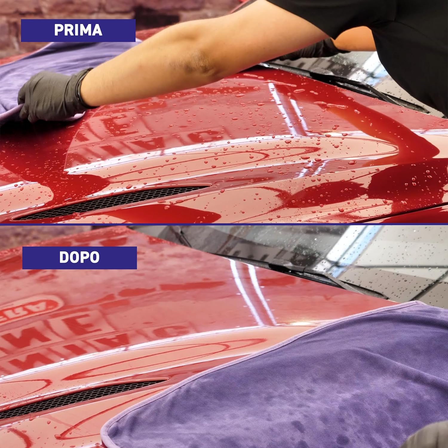 Ma-Fra, Super Dryer, Panno in Microfibra Ultra-Assorbente per una Asciugatura Perfetta di Tutte le Superfici Esterne dell'Auto, Non…