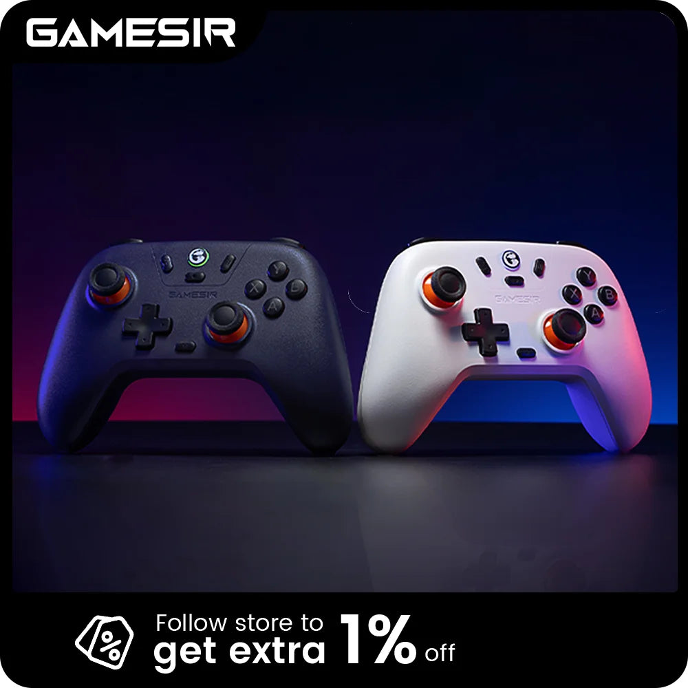 Controller GameSir Nova Lite per Nintendo Switch, iPhone, Android, PC Windows e Steam con Effetto Hall